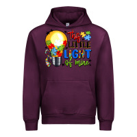 Mauve Wine this little light of mine Urban Hoodie - LillyAllenDesigns