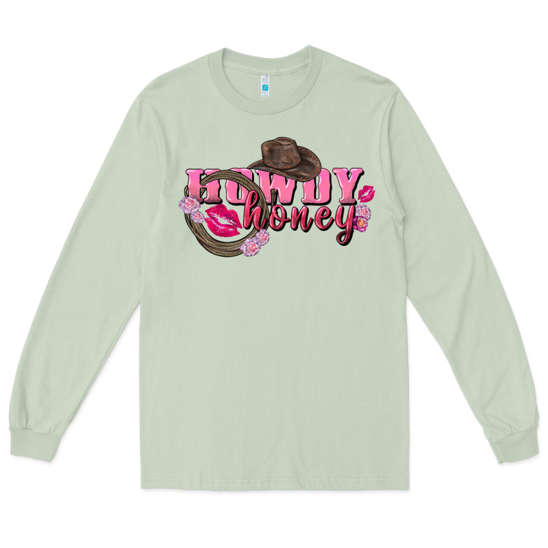 Howdy Honey Valentine's Day Long Sleeve Tee by FaDigitalArtStudio | Teevron