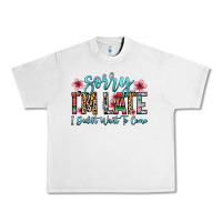 Lunar Rock sorry i m late i didn t want to come Urban Heavy Tee - Zillion Design Studio