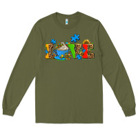 Army Green autism coffee cup with sunflower Long Sleeve Tee - AdoDesignShop