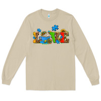 Mushroom autism coffee cup with sunflower Long Sleeve Tee - AdoDesignShop