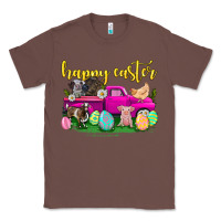 Chestnut happy easter truck with farm animal Classic Tee - Neo Western