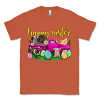 Copper happy easter truck with farm animal Classic Tee - Neo Western