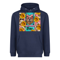 Navy mama bear Heavyweight Hoodie - Artiststas