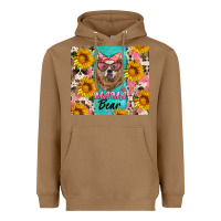 Toasted Coconut mama bear Heavyweight Hoodie - Artiststas