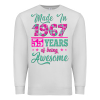 Dove Grey made in 1967, 55 years of being awesome Premium Sweatshirt - Jasminsmagicworld