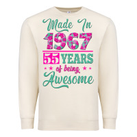 Sandshell made in 1967, 55 years of being awesome Premium Sweatshirt - Jasminsmagicworld
