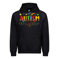 Black autism acceptance Urban Hoodie - LillyAllenDesigns
