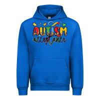 Cobalt autism acceptance Urban Hoodie - LillyAllenDesigns
