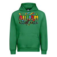 Emerald autism acceptance Urban Hoodie - LillyAllenDesigns