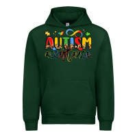 Forest Green autism acceptance Urban Hoodie - LillyAllenDesigns