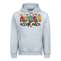 Heather Grey autism acceptance Urban Hoodie - LillyAllenDesigns