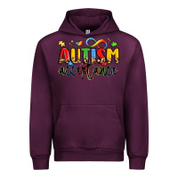 Mauve Wine autism acceptance Urban Hoodie - LillyAllenDesigns