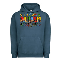 Pigment Midnight Navy autism acceptance Urban Hoodie - LillyAllenDesigns