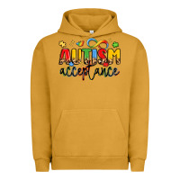 Pigment Peanut Butter autism acceptance Urban Hoodie - LillyAllenDesigns