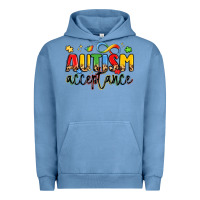 Pigment Pebble Blue autism acceptance Urban Hoodie - LillyAllenDesigns