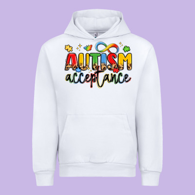 Autism Acceptance Urban Hoodie Designed By Lillyallendesigns