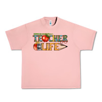 Salmon teacher life Urban Heavy Tee - texasbilliewilder
