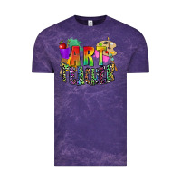 Cloud Purple art teacher Vintage Tee - Zillion Design Studio