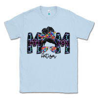 Dusty Blue mom autism Classic Tee - SublimationCraftShop