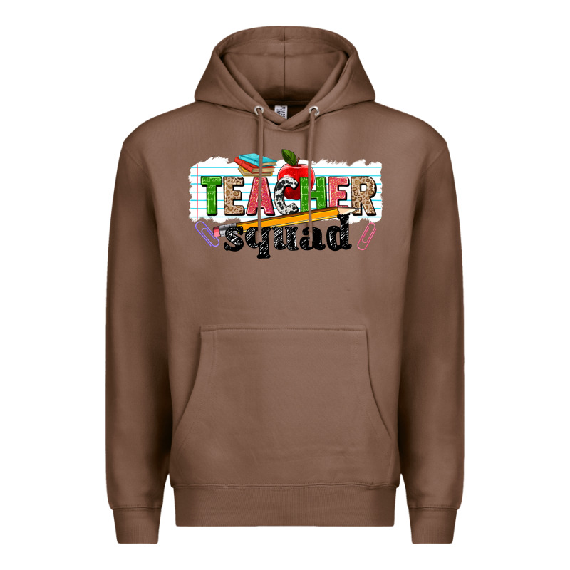 Teacher Squad Premium Hoodie by NancyCooperArtShop | Teevron