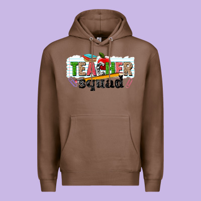Teacher Squad Premium Hoodie Designed By Nancycooperartshop