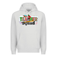 Dove Grey teacher squad Premium Hoodie - NancyCooperArtShop
