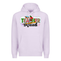 Lilac teacher squad Premium Hoodie - NancyCooperArtShop