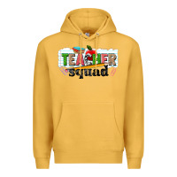Mustard teacher squad Premium Hoodie - NancyCooperArtShop