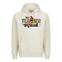 Oatmeal Heather teacher squad Premium Hoodie - NancyCooperArtShop