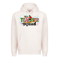 Pale Pink teacher squad Premium Hoodie - NancyCooperArtShop