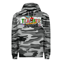 Slate Camo teacher squad Premium Hoodie - NancyCooperArtShop