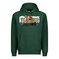 Sports Green teacher squad Premium Hoodie - NancyCooperArtShop