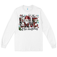 White for the love of the christmas Long Sleeve Tee - CowhideDigitalArt