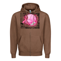 Chestnut breast cancer volleyball Zipper Hoodie - JahusDesignShop