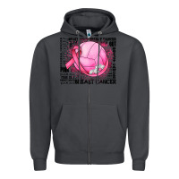Smoke breast cancer volleyball Zipper Hoodie - JahusDesignShop