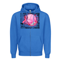True Royal breast cancer volleyball Zipper Hoodie - JahusDesignShop