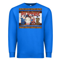 True Royal Western Star Spangled Baby Cow Premium Sweatshirt - LillyAllenDesigns