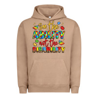 Pigment Burro see the ability not the disability Urban Hoodie - LillyAllenDesigns