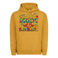 Pigment Peanut Butter see the ability not the disability Urban Hoodie - LillyAllenDesigns