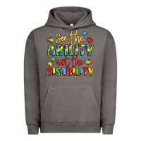 Pigment Tornado see the ability not the disability Urban Hoodie - LillyAllenDesigns