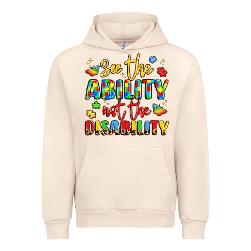 See The Ability Not The Disability Urban Hoodie by LillyAllenDesigns | Teevron
