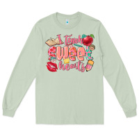 Matcha i teach sweet hearts valentine's day teacher Long Sleeve Tee - FaDigitalArtStudio