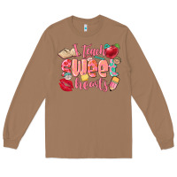 Toasted Coconut i teach sweet hearts valentine's day teacher Long Sleeve Tee - FaDigitalArtStudio