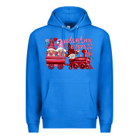 True Royal valentines express with gnomies Premium Hoodie - NancyCooperArtShop