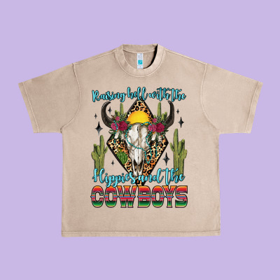 Urban Heavy Tee raising hell with the hippies and the cowboys