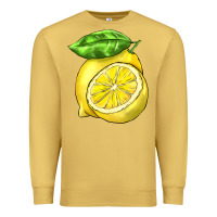 Antique Gold lemon Premium Sweatshirt - BarkalooDesign