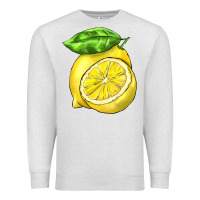 Oatmeal Heather lemon Premium Sweatshirt - BarkalooDesign