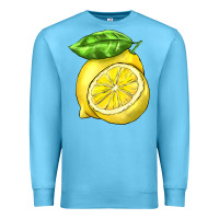 Ocean Blue lemon Premium Sweatshirt - BarkalooDesign