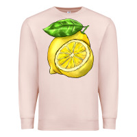 Pale Pink lemon Premium Sweatshirt - BarkalooDesign